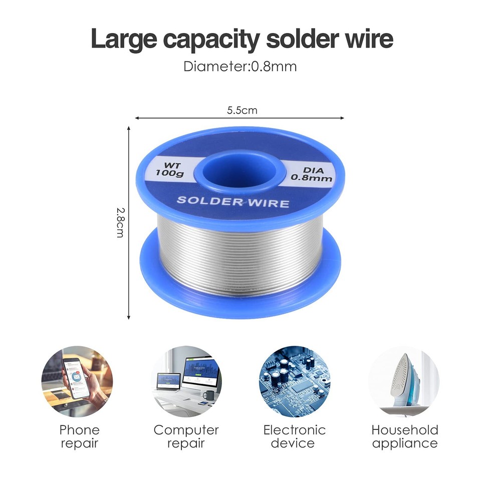 80W Soldering Iron Kit Electronics Welding Irons Solder Tools