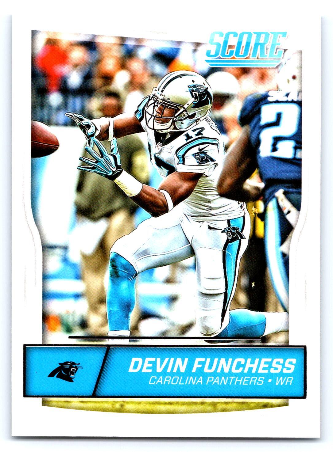 Devin Funchess 2016 Score #48 Carolina Panthers WR Football Card
