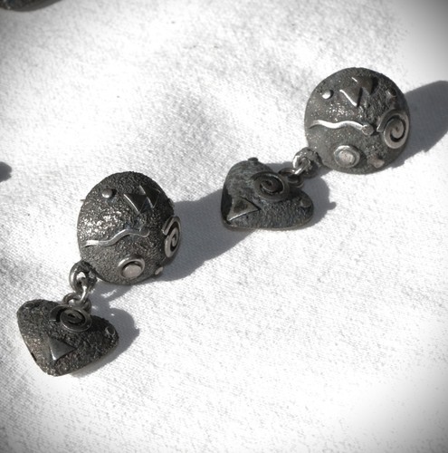 Venta al por mayor 24 pares de pendientes de plata de ley 142,9gr hechos a mano sin chatarra - Imagen 4 de 19