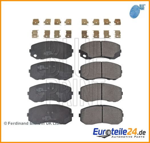 Bremsbelagsatz, Scheibenbremse Blue Print ADC44274-image