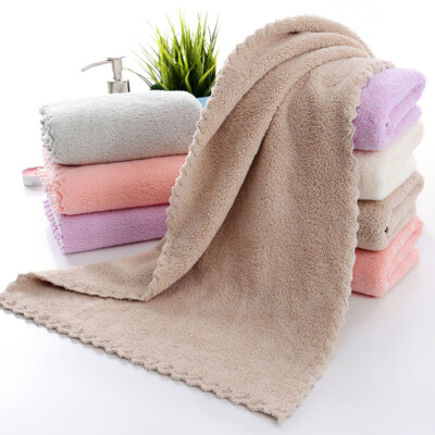 Microfiber Soft Shower Bath Towel Hair Face Hand Towel Home Absorbent  Towels 1pc