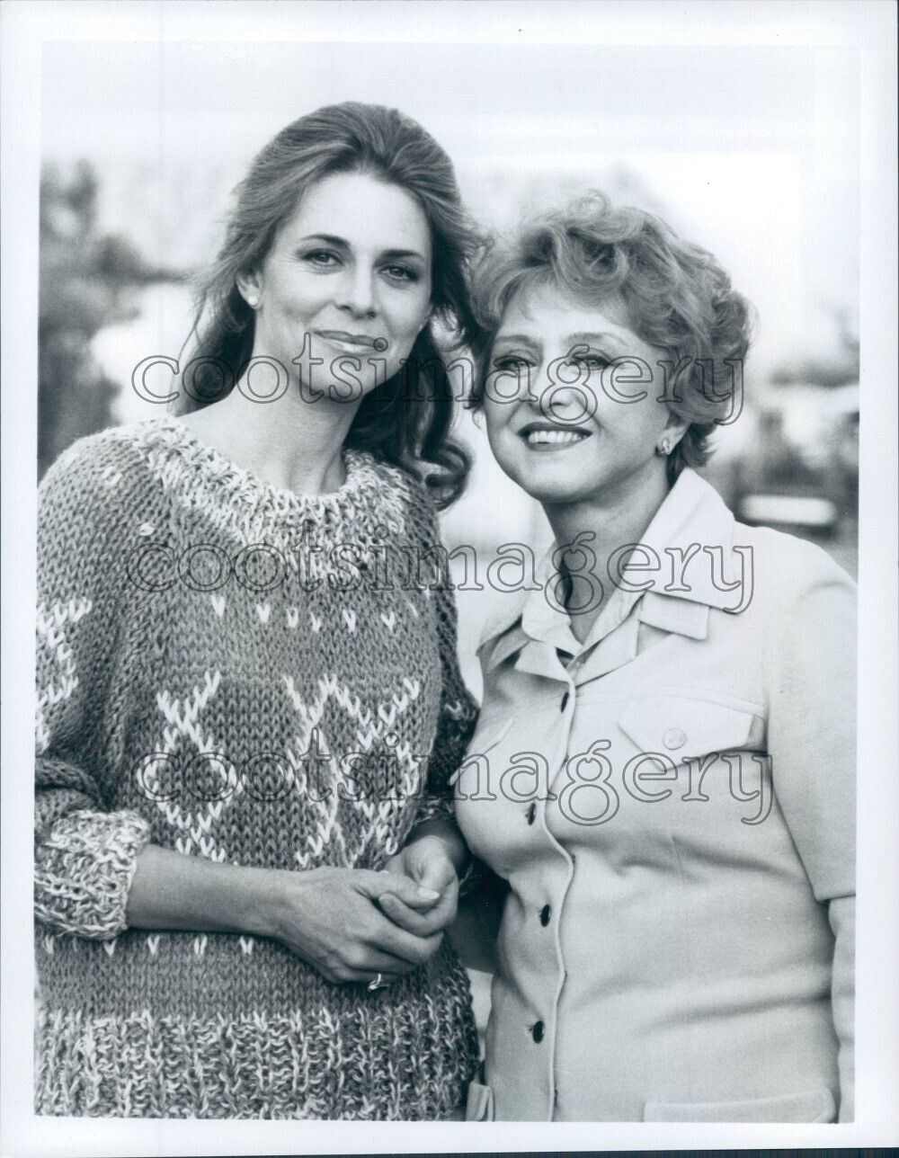 1984 Actress Lindsay Wagner Celeste Holm In Jessie Shortlived Tv Press Photo Ebay