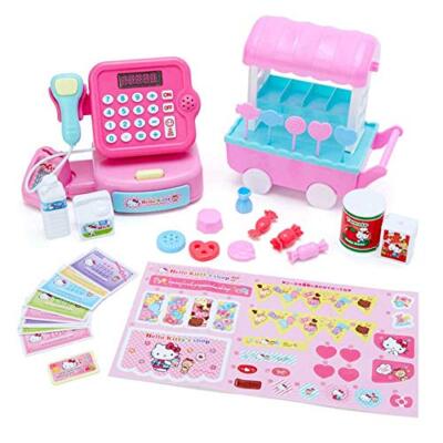 キキ ᙏ̤̱‪‪❤︎ Sanrio Hello Kitty Register & Candy Wagon Child Toy 825336