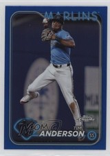 2024 Topps Chrome Blue Refractor 27/150 Tim Anderson #204 16e6
