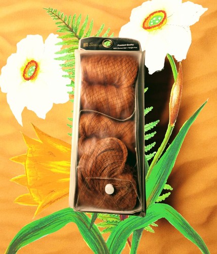 SENSUAL COLLECTION Orange 100% Echthaar Extensions VERWICKLUNGSFREI Premium Qualität - Bild 1 von 6