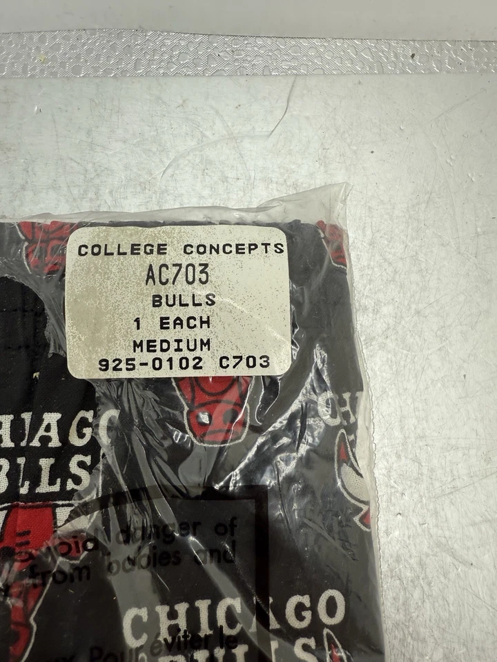 Calzoncillos boxer College Concepts Chicago Bulls estampados negros - MEDIANOS Foto 4 de 4