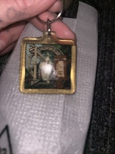 Vintage 1980S Era Keychain Hershey Park Featuring Chocolate Bar And Kiss 