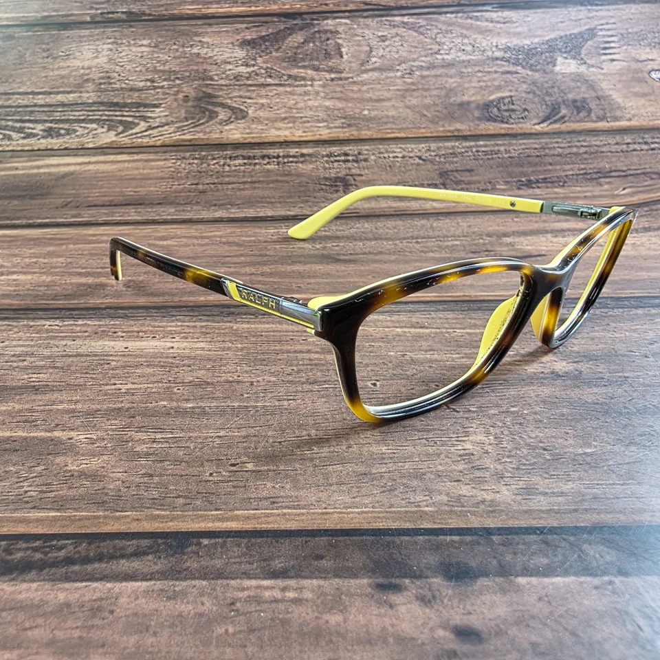 Gafas Ralph Lauren para mujer color amarillo tortuga ojo de gato RA7044 1142 52-16 Foto 2 de 4