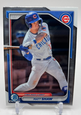 2025 Bowman Matt Shaw Chrome Prosepects #BCP-30