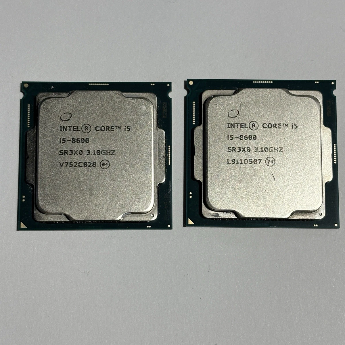 Intel Core i5-8600 CPU 2個セット Intel Core i5-8600 Processor Model Computer Processors (CPUs) for
