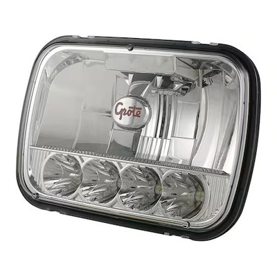 Grote 90951-5 5'' X 7'', Clear, Led, Hi/Lo Beam Headlam