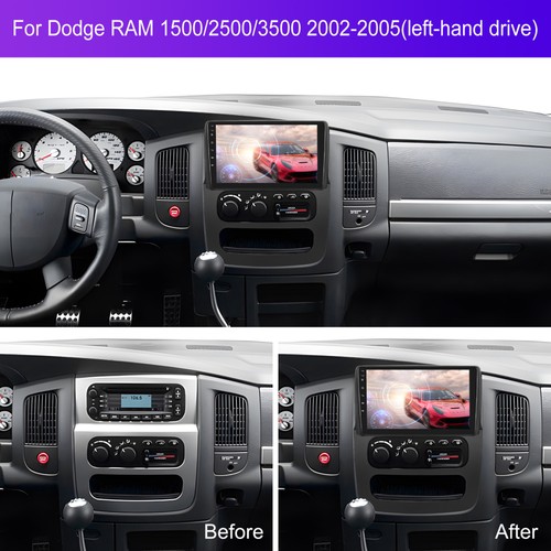 Radio estéreo para auto Android 15 Carplay 64 GB para Dodge Ram 1500 2500 3500 2002-2005 - Imagen 8 de 20