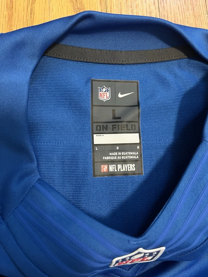 Мужская футболка Ndamukong Suh Detroit Lions 2014 большая синяя Nike ограниченное издание - Изображение 3 из 4