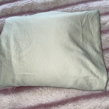 Northern Nights Salbeigrün Spannbettlaken Double 350 Fäden QVC einmal benutzt