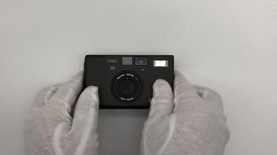 Contax T3D ブラック Top MINT w/ Box ] Contax T3 D T3D Titan Black 35mm Film Camera