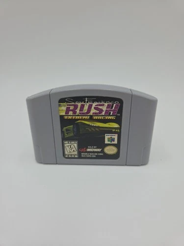 San Francisco Rush - Extreme Racing (Nintendo 64, 1997) Authentic Tested!