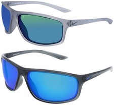 Nike Adrenaline M Men's Sport Wrap Sunglasses w/ Mirror Lens - EV1113