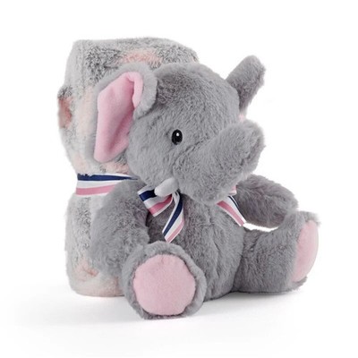 Peluche  Manta suave Elefante Allie 22cm