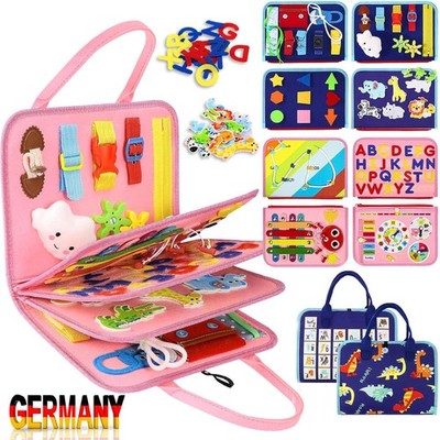 Activity Board Für Kinder, Montessori Spielzeug Ab 1 2 3 4 Jahre, Busy Board DHL