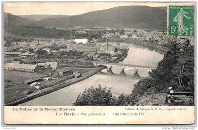 08 REVIN - general view and railway bridge