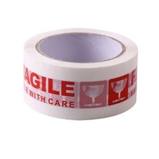 4 Rolls 2"x100 Yards Fragile Handle with Care Packing Shipping Box Sealing Tape