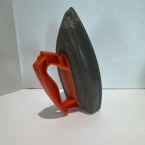 Vintage Wolverine Child's Tin Toy Iron W/ Plastic Handle