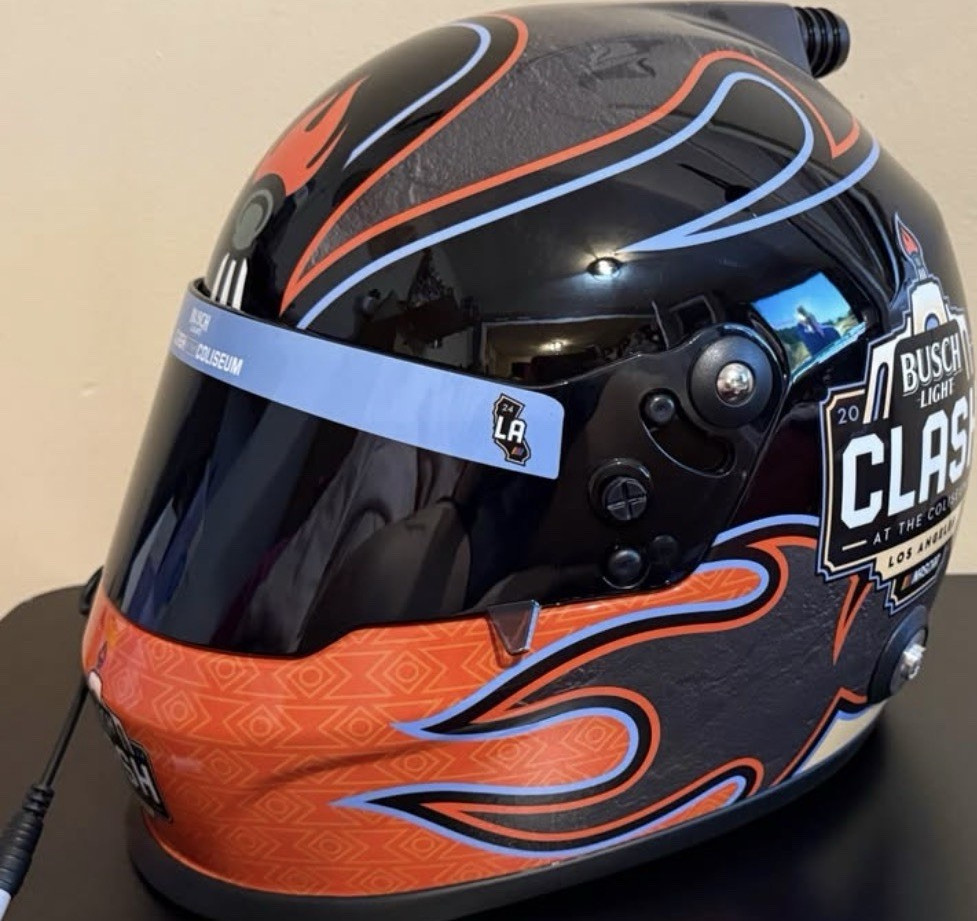 Busch Light Clash Coliseum NASCAR Full Size Helmet
