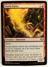 Storm Entity-#142-MTG-Dominaria Remastered-FOIL-LP
