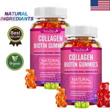 2xCollagen Vitamin Gummies for Hair Skin Nails, Premium Collagen Supplement