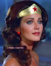 LYNDA CARTER #185 BEAUTIFUL COLORIZED PHOTO 11 X 8.5 SHIPS FREE