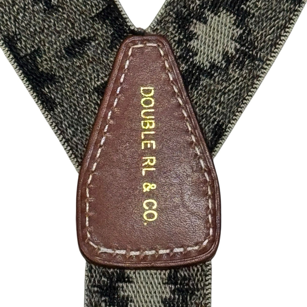 RRL Double RL & Co. Aztec Suspenders Ralph Lauren Stretch Braces