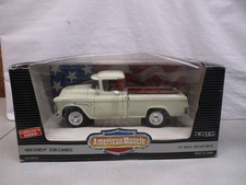 American Muscle 1955 Chevy 3100 Cameo 1/18 White
