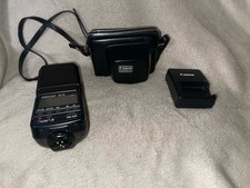 Canon Canonet QL17  Case  Nikon SB-28 Flash  LC-E5 Charger Lot As-Is