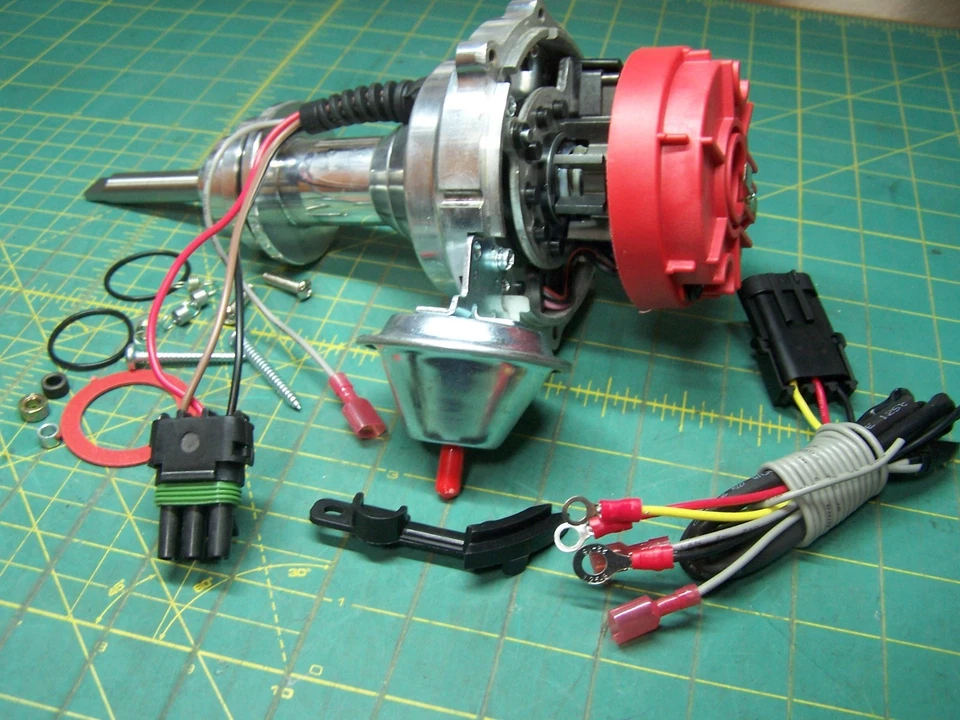 HEI7713R DODGE Small Block Distributor HEI Pro Series READY TO RUN CNC Aluminum - Image 3 of 4