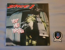 Spice 1 signed autographed 187 He Wrote vinyl LP record Beckett BAS COA #BS31495
