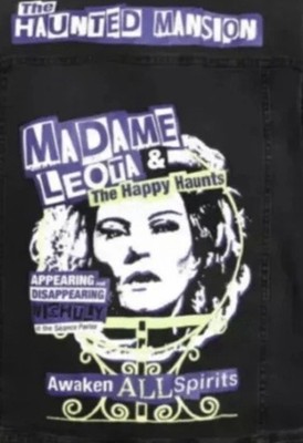Haunted Mansion Disney Parks Madame Leota Denim Trucker Jacket XS Madame Leota