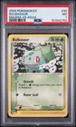 2004 POKEMON EX TEAM MAGMA VS TEAM AQUA #39 BULBASAUR PSA 7