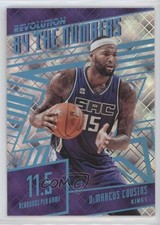 2016-17 Panini Revolution By the Numbers Cosmic 20/100 DeMarcus Cousins #20 gb9