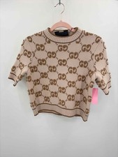 Pre-Owned Gucci Ivory Size XS Short Sleeve Sweater