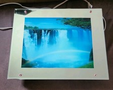 Vintage Lighted Waterfall Motion Picture Mirr...