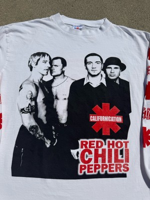 トップス RED HOT CHILI PEPPERS CALIFORNICATION XL Vintage 90s Red Hot Chili Peppers Californication Long