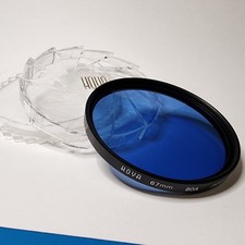 Hoya Camera Lens Filter. Blue. 67mm. with Case