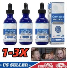 1 3x Secret Male Growth Nutrition Drops,Complex Men's Drops 30ml for Strong Men