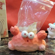 昌栋工艺 剪刀小蟹 蓝色海晶灵 Series Resin Fantasy Figurine M373 Collectible Box