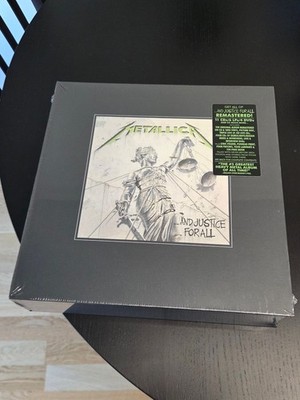 Metallica Deluxe Box (sealed) And Justice for All
