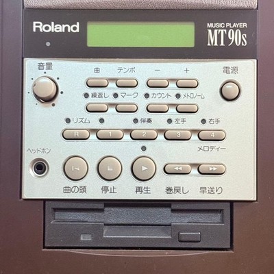 2427【美品】Roland MT-90S Midi ミュージックプレイヤー Roland MT-90S Music Player Speaker Amplifier MIDI Sound Module