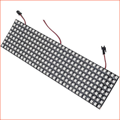 RGB LED Matrix 8x32 256 Pixel Individuell Adressierbar Flexibles PCB DC 5V 8x32