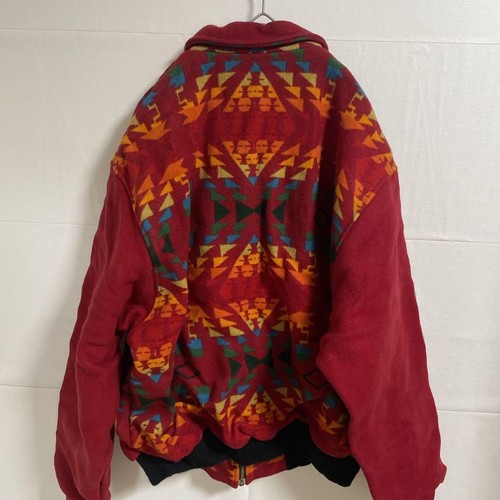 Y312 Pendleton Multicolor Rug Jacket Xxl Red - Picture 7 of 10