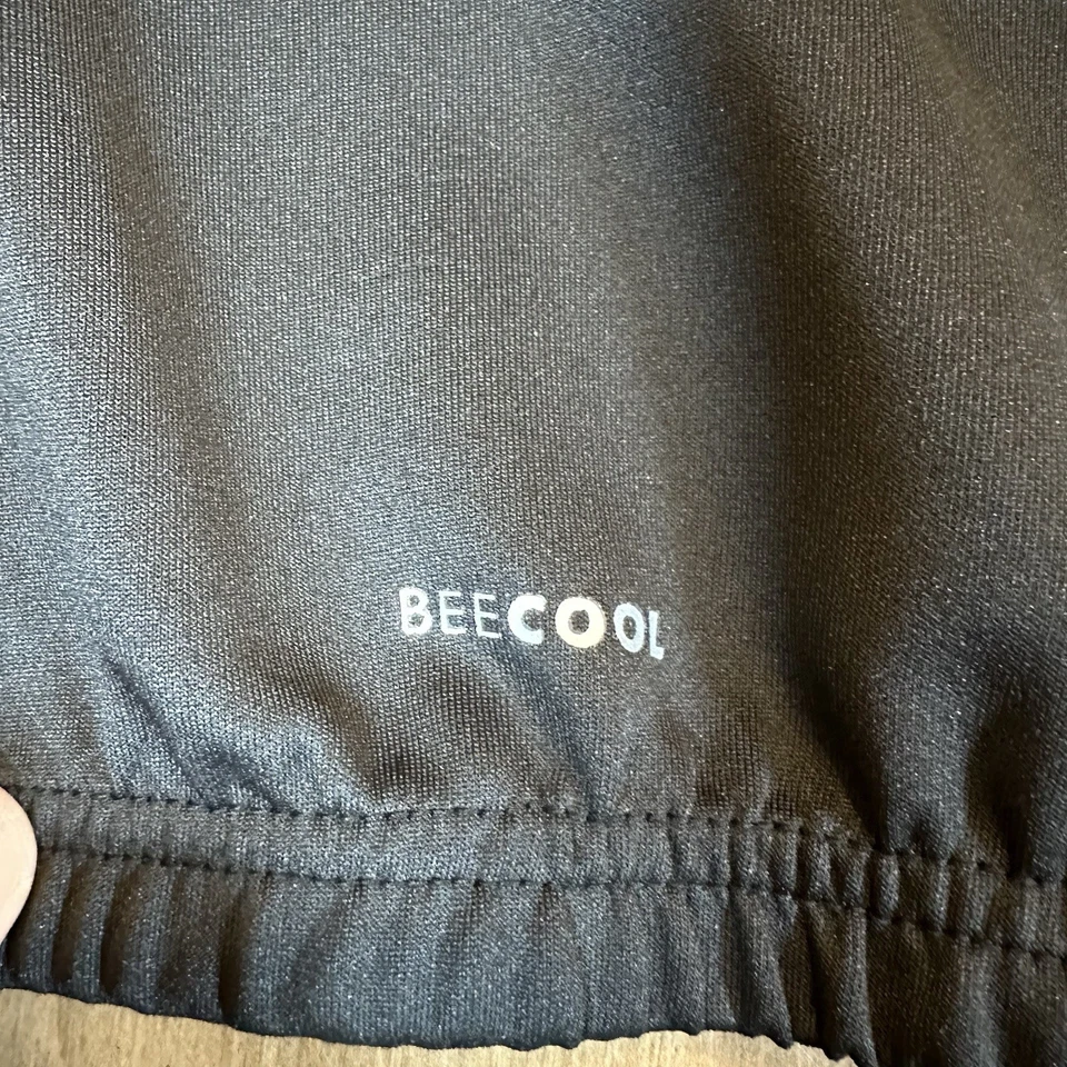 Pullover Hummel 1/4 Cremallera Para Hombre Grande Negro Manga Larga TST Sevens Beecool Foto 3 de 4