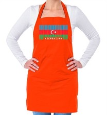 Azerbaijan Flag - Unisex Adult Apron - Baku Country Travel Azerbaijani Flags